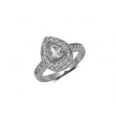 Item No.: 628-350 Ring with AA grade CZ